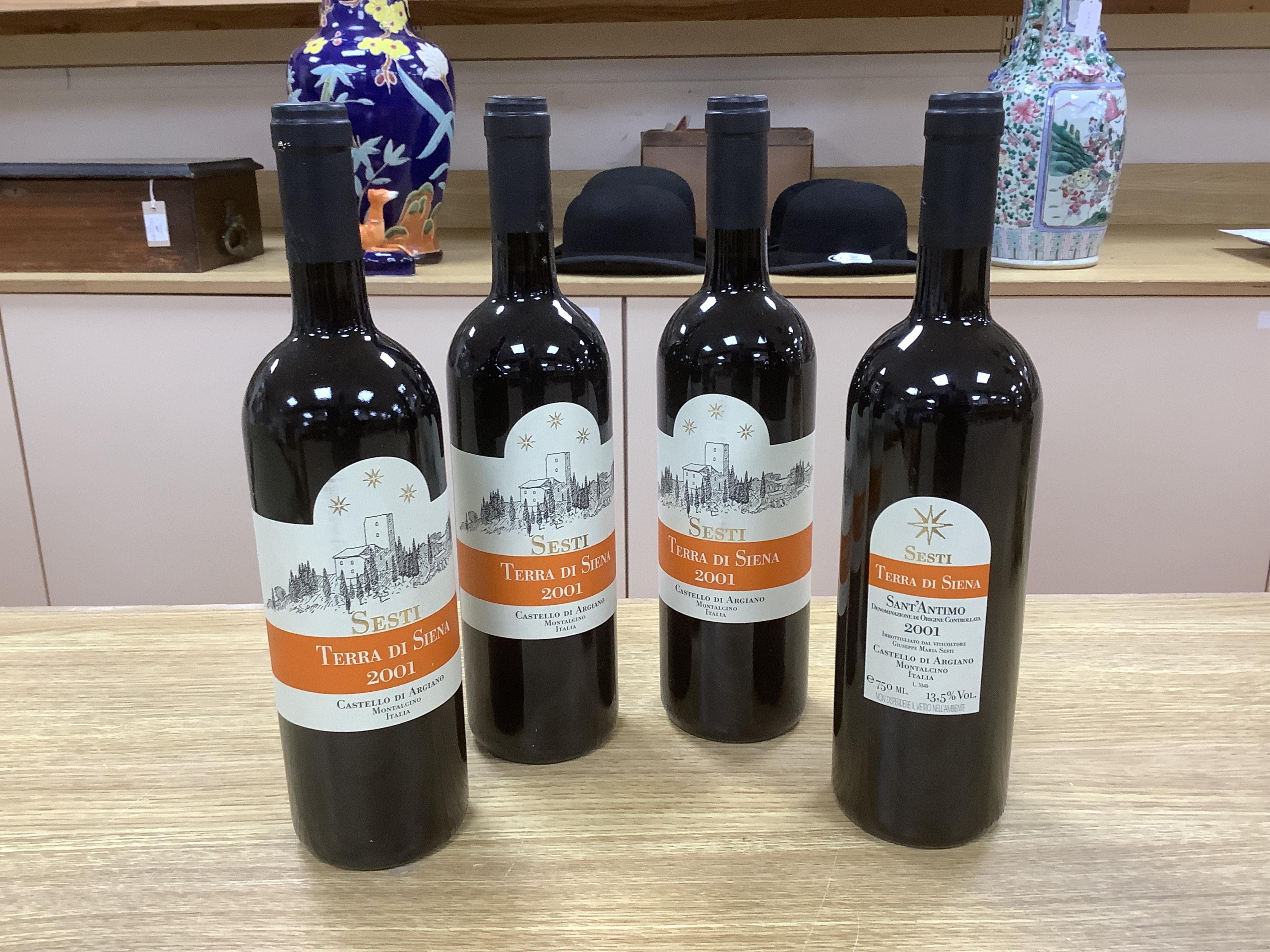 Twenty five various bottles of wine to include Barolo 1997 and Sesti Sauvignon 2009. Condition - fair, storage history unknown